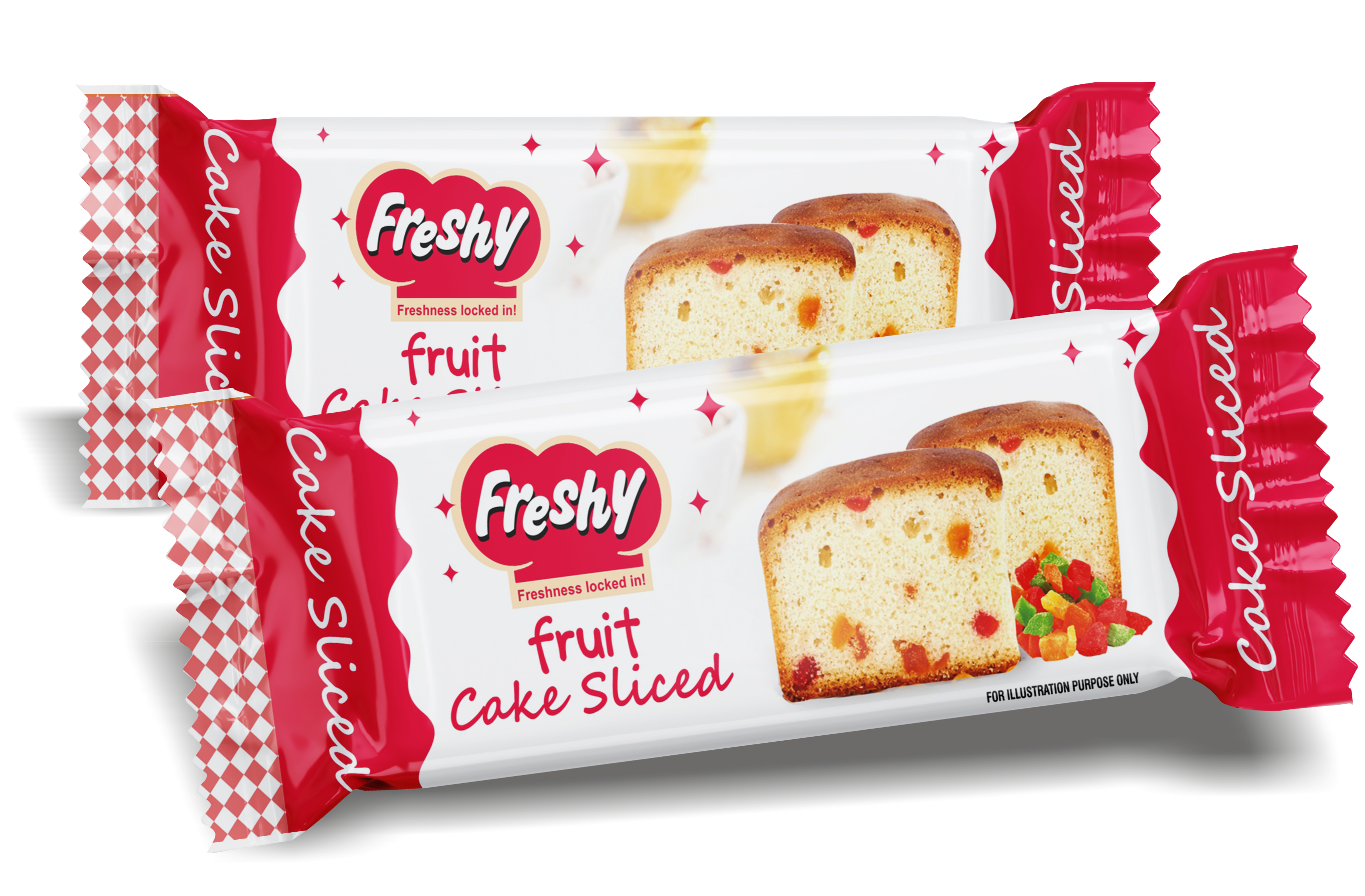 Fruit Cake Sliced