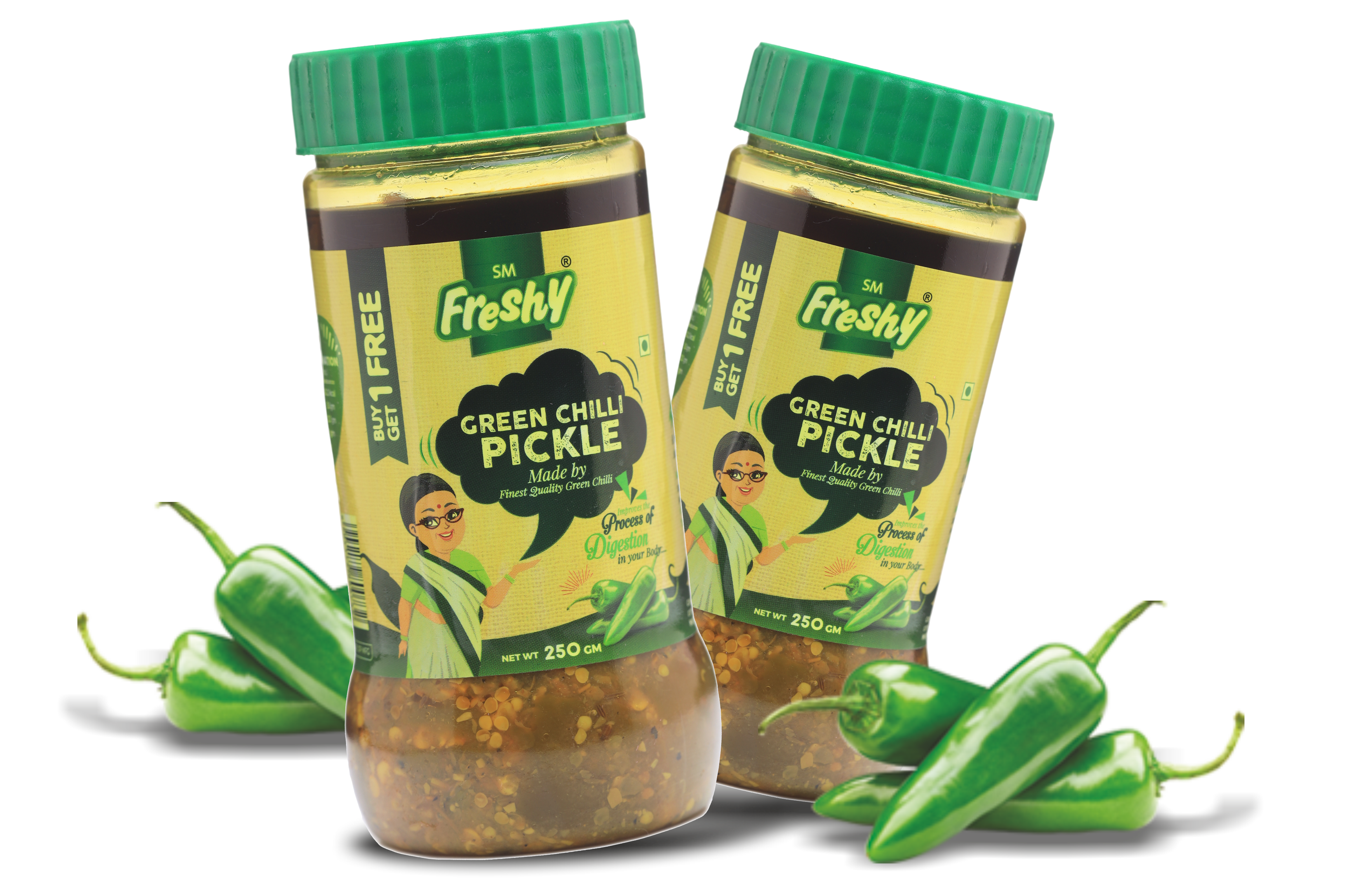 Green Chilli Pickle