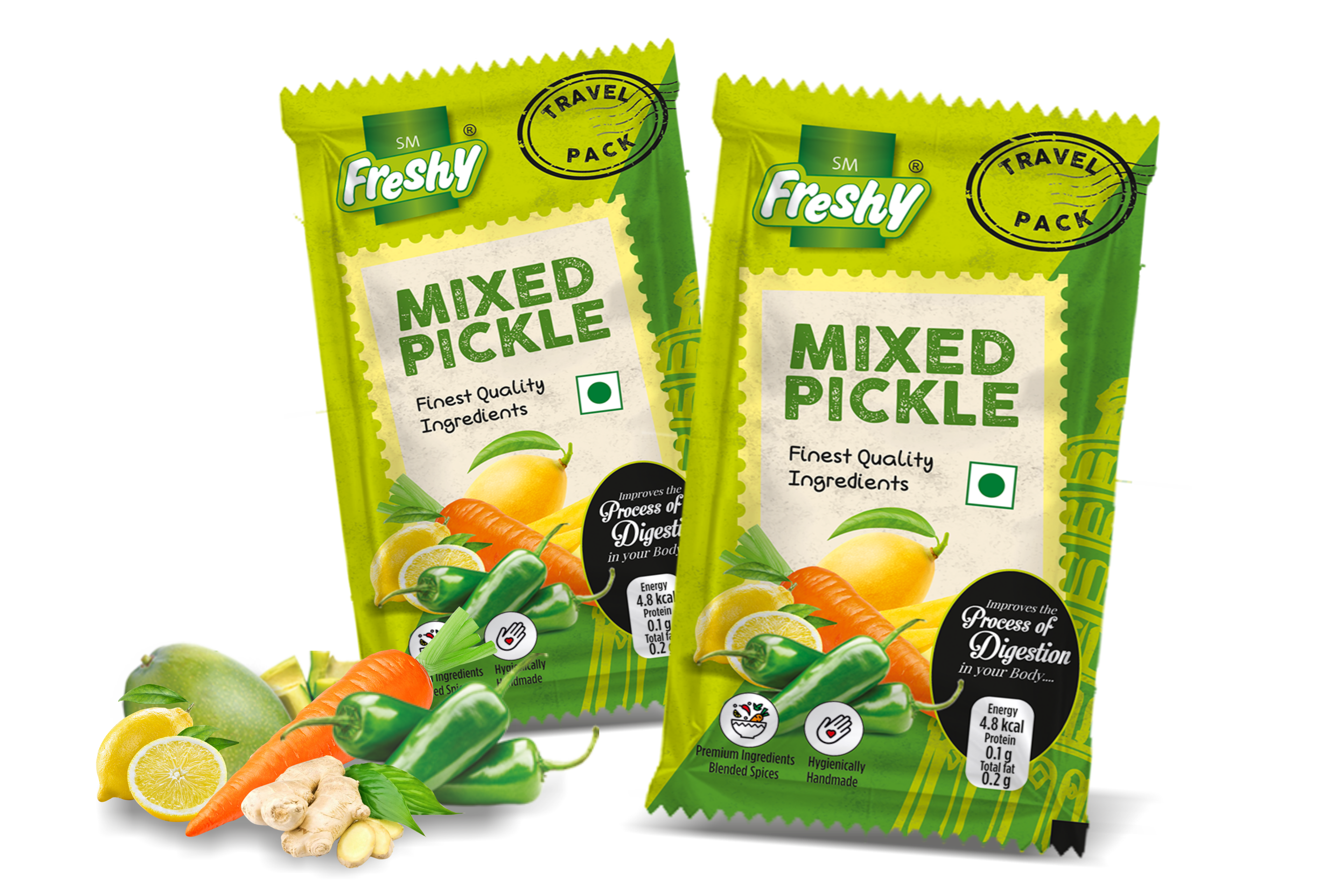 Mixed Pickle Pouch 